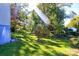 The spacious backyard is perfect for outdoor activities and enjoying nature at 602 Childs St, Lincolnton, NC 28092