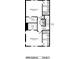 Upstairs floor plan featuring two bedrooms, two bathrooms, walk in closets, and washer/dryer hookups at 604 Tudor Park Way, Charlotte, NC 28211