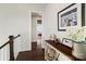 Upstairs hallway featuring wood floors and decor at 660 Daventry Ct # 35, Clover, SC 29710
