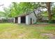 Detached garage with open doors at 7224 Kuck Rd, Mint Hill, NC 28227