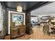 Elegant foyer leading to a spacious living area with wood floors at 742 Lansdowne Rd, Charlotte, NC 28270