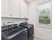 Laundry area with a side by side washer and dryer at 7809 Greenfield Dr, Charlotte, NC 28270