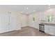 Bright kitchen features stainless steel appliances and a window view at 808 Carolyn Ave, Kannapolis, NC 28083