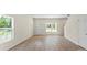 Empty Living room featuring hardwood floors, recessed lighting and neutral paint at 808 Carolyn Ave, Kannapolis, NC 28083