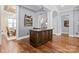 Home bar featuring a wine rack and ample counter space for entertaining at 15909 Heath Aster Way, Davidson, NC 28036