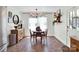 Cozy dining area with natural light, tile flooring, and easy access to the kitchen at 2008 Faulkner Rd, Clover, SC 29710