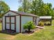 Versatile outbuildings offer extra storage with a charming chicken coop and garden area at 2008 Faulkner Rd, Clover, SC 29710