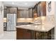 Gourmet kitchen featuring stainless steel appliances and granite countertops at 2334 Sylvia Ct, Denver, NC 28037