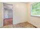 View of a kitchen breakfast nook featuring tile flooring with a window letting in natural light at 302 Kimberlee Dr, Shelby, NC 28152