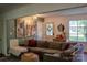 Comfortable living room with a large sectional sofa and stylish decor, perfect for Gathering gatherings at 438 Starcrest Cir # C, Rock Hill, SC 29730
