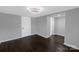 Neutral bedroom with wood floors and a large window at 502 Hyde St, Kannapolis, NC 28083