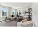Bright living room with neutral-toned furniture and lots of light at 510 Black Bear St # 145P, China Grove, NC 28023