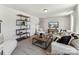 Spacious living room is complete with modern furnishings and fixtures at 510 Black Bear St # 145P, China Grove, NC 28023