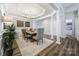 Elegant dining area showcasing hardwood floors and adjacent pantry at 7123 Meyer Rd, Fort Mill, SC 29715
