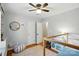 bedroom featuring hardwood floors and fun decorations at 7417 Chidley Dr, Charlotte, NC 28269