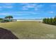 Expansive backyard featuring lush green grass and picturesque lake views, perfect for outdoor activities and relaxation at 7679 Rabbit Cir, Denver, NC 28037