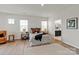 Bright primary bedroom with natural light and an ensuite bathroom at 8000 Millbridge Pkwy, Waxhaw, NC 28173