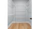 Neat walk-in closet with organized shelving, providing efficient storage solutions and a tidy space at 925 Twin Lakes Rd, Rock Hill, SC 29732