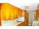 Classic kitchen design with wood cabinets, laminate countertops, and vintage appliances at 105 Hopper St, Clover, SC 29710