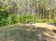 Expansive backyard featuring lush green lawn and perimeter of mature trees, offering privacy and a serene setting at 11010 Redcoat Hill Ln # 33, Huntersville, NC 28078