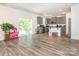Bright, open kitchen with stainless steel appliances and abundant counter space at 11010 Redcoat Hill Ln # 33, Huntersville, NC 28078