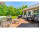Inviting deck with outdoor seating and a grill for enjoying outdoor meals at 1374 Weatherby Dr, Salisbury, NC 28146