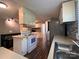 Functional kitchen with white appliances and ample counter space at 143 Ezra Rd, Kings Mountain, NC 28086