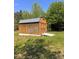 Durable outbuilding great for storage of tools and lawn equipment at 143 Ezra Rd, Kings Mountain, NC 28086