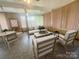 Staged sunroom featuring stylish seating, a modern table, and inviting decor, creating a cozy atmosphere at 1620 Moss Springs Rd, Albemarle, NC 28001