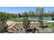 Community tennis courts with manicured landscaping and surrounding mature trees at 2333 Talon Point Cir, Fort Mill, SC 29715