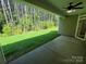 Backyard featuring a covered patio and lush green lawn at 3022 Cedar Falls Dr # 16, Waxhaw, NC 28173