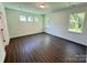 Bedroom with luxury vinyl flooring and bright natural light at 3022 Cedar Falls Dr # 16, Waxhaw, NC 28173