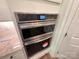 Stainless steel ovens with granite countertops and white subway tile backsplash at 3022 Cedar Falls Dr # 16, Waxhaw, NC 28173