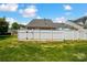 View of privacy fence from the back yard at 3219 Cottage Rose Ln, Rock Hill, SC 29732