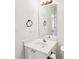 A bathroom with black hardware and a single sink vanity at 3219 Cottage Rose Ln, Rock Hill, SC 29732