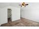 An empty bedroom with a closet at 3219 Cottage Rose Ln, Rock Hill, SC 29732
