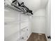 A closet with wire shelving and carpeted floor at 3219 Cottage Rose Ln, Rock Hill, SC 29732