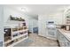 Functional kitchen with white cabinetry, modern appliances, and tile flooring at 3378 Tanglewood Dr, Rock Hill, SC 29732