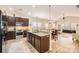 View of the kitchen featuring stainless steel appliances, tile backsplash and granite countertops at 3939 Archer Notch Ln, Huntersville, NC 28078
