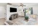 Comfortable living room featuring modern amenities and plenty of space for relaxation at 409 Woodcrest Ln, Albemarle, NC 28001