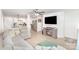 Stylish living room showcasing modern finishes and an open-concept design at 409 Woodcrest Ln, Albemarle, NC 28001