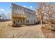 Back exterior elevation of home with a deck at 5031 Mclaughlin Loop # 60, Waxhaw, NC 28173