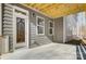 Back exterior elevation of home with a patio at 5031 Mclaughlin Loop # 60, Waxhaw, NC 28173