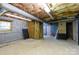 Spacious unfinished basement area with concrete floor, exposed ceiling and concrete walls at 567 Willie Ln, York, SC 29745
