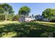 Exterior view of a one story, two-car detached garage with yard at 567 Willie Ln, York, SC 29745