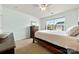 Cozy bedroom with carpet and large window providing ample natural light at 8800 Darcy Hopkins Dr, Charlotte, NC 28277