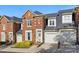 Charming brick townhouse with a well-maintained front yard and attached garage at 1139 Hampton Gardens Ln, Charlotte, NC 28209