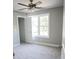 Bright bedroom with neutral walls, a ceiling fan, and a window, providing a cozy atmosphere at 200 N Kayla Dr, Salisbury, NC 28146