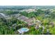 Discover an aerial view of the community, nestled in a lush green landscape with a refreshing pool at 505 2Nd Street Ne Pl # C4, Conover, NC 28613