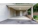 Spacious carport with convenient access to a secondary entrance; perfect for covered parking at 505 2Nd Street Ne Pl # C4, Conover, NC 28613